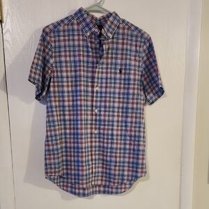 Ralph Lauren Multicolor Plaid Button Down Shirt